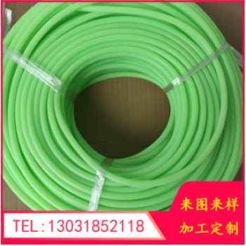 廠家生產漁具夜光硅膠管 發光套管 草綠色熒光硅膠管