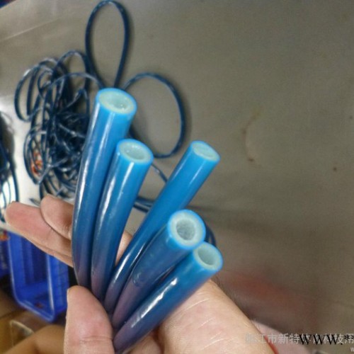 供應新特雙色蘭6X9.5雙色膠管、伸縮水管  材質天然橡膠