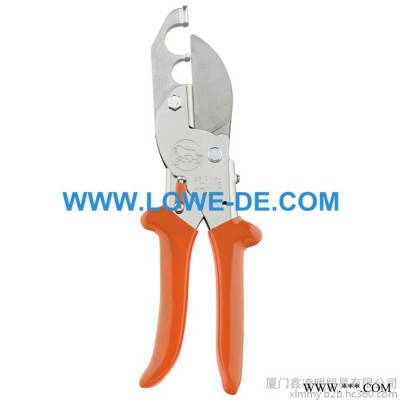德國原裝獅牌LOWE工業剪刀橡膠管材剪/電纜管剪/軟管剪3704/16u19