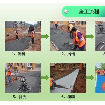 可慧彩色路面顏料發貨廠家     雙組份透水砼罩面劑   價格
