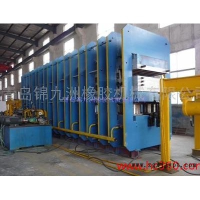 供應錦九洲橡膠XLB-Q1200X8000青島輸送帶硫化機
