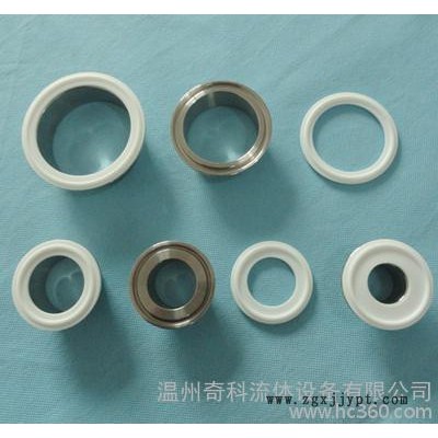 溫州衛生新款級卡箍快裝墊片聚乙烯硬PTFE密封圈四氟 墊圈