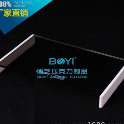 義烏工廠壓亞克力KTV酒店餐布碟毛巾托盤架客房衛生間專用PMMA