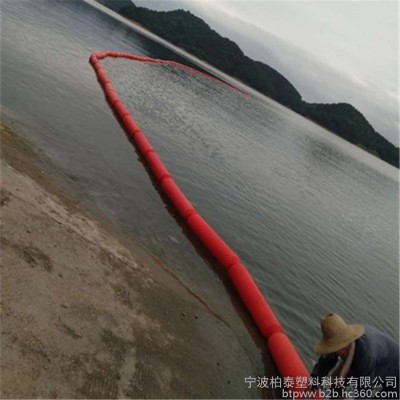 HDPE截污浮排浮筒比鐵質攔污柵實用