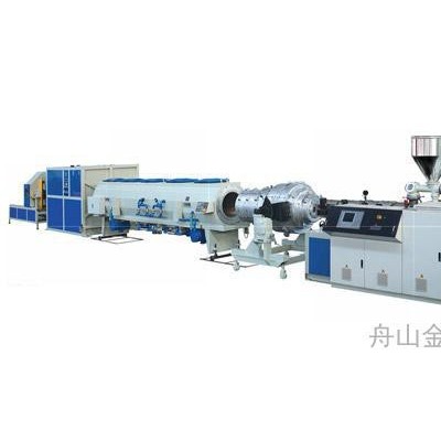 上海金緯機械UPVC供排水及給水管材設備**，CPVC電力管材擠出生產線圖片用途電話價格