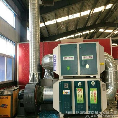 世紀奧瑞廠家現貨工業pp噴淋凈化塔 工業廢氣凈化設備酸霧凈化塔 pp噴淋塔
