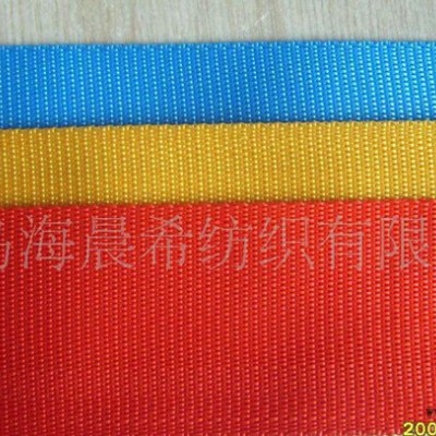 各種顏色紋路的PP帶，尼龍帶，滌綸帶等各種織帶