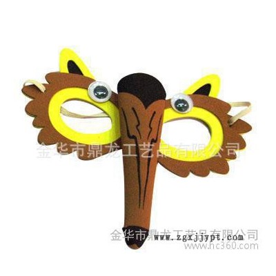 EVA眼罩動物面具兒童卡通節日氣氛用品  eva面具