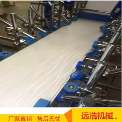 全能快裝墻板封邊機 全自動鋁材包覆機 遠浩**PET啞光膜包覆機