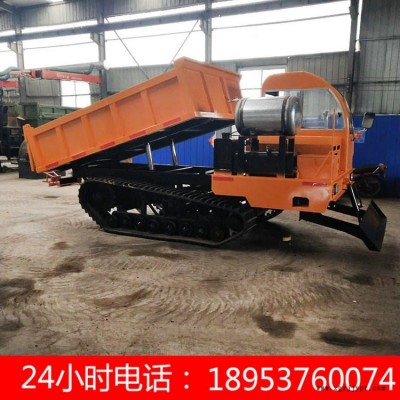 農用履帶爬山虎 5-8噸履帶農用拖拉機 久征 橡膠履帶自卸運輸車