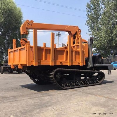 恒沃全地形履帶隨車吊 橡膠履帶小型隨車吊 小型履帶隨車運輸吊車