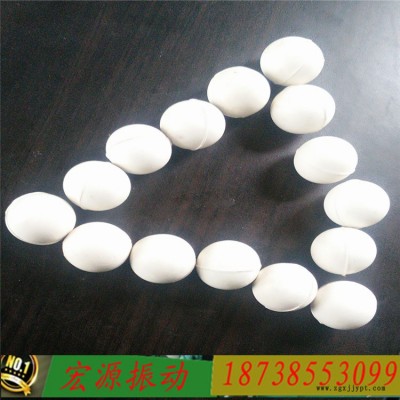 廠家**_實拍產品_振動篩實心硅膠彈跳球_清網橡膠球