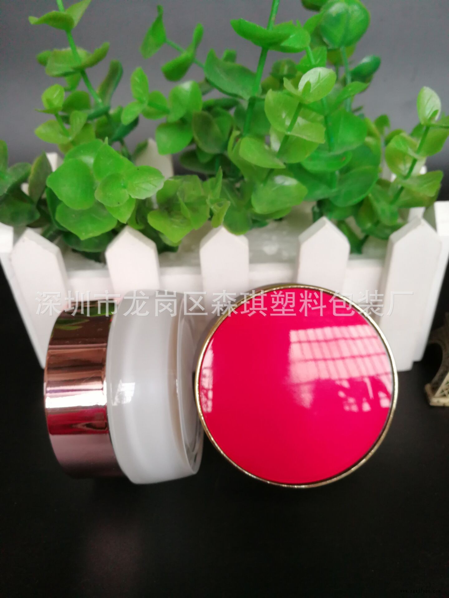 現貨 廠家熱賣亞克力15克鏡面圓形膏霜瓶面膜瓶分裝瓶 化妝品包材示例圖5