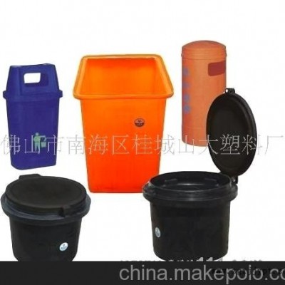 加工定制大型滾塑加工，環保垃圾桶，大型中空制品加工(圖)