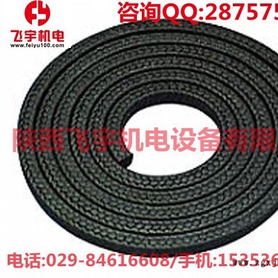 供應西安黑四氟盤根廠家 含油黑四氟盤根價格 黑PTFE/鐵氟龍盤根批發