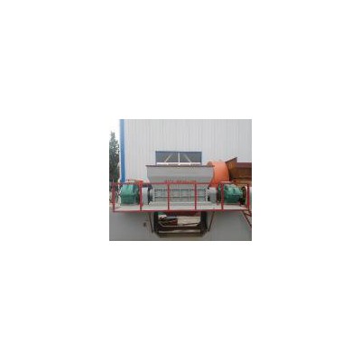 1000型橡膠撕碎機(jī) 雙軸動(dòng)力 鋼絲橡膠輪胎撕碎機(jī) 汽車輪胎撕碎機(jī)
