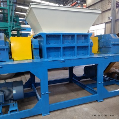 仁之泰1200 電動車破碎機廠家橡膠輪胎雙軸撕碎機塑料噸包袋大型撕碎機