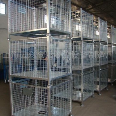 供上海云彩周轉箱、料筐、堆垛筐、金屬網箱、倉庫籠、倉儲籠、輪胎架、工位車、布袋車、巧固架、物流臺車、托盤、手推車、鐵板箱