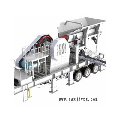 科茂機械移動破碎站 環保移動式破碎站  時產100噸建筑垃圾移動破碎站 箱式移動破碎站 輪胎式移動破碎生產線