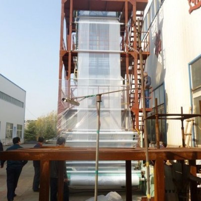 天晟TS 90×3FM3500 PE聚乙烯大棚膜吹膜機，農地膜機器，包裝膜機器