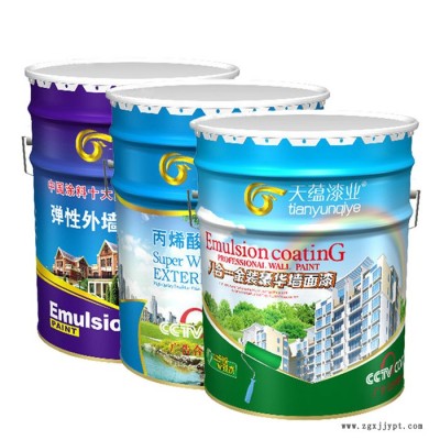 天蘊水漆 內墻乳膠漆 外墻乳膠漆 彈性乳膠漆 廠家供應