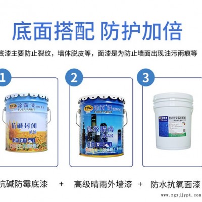 廣東外墻乳膠漆價格 晴雨外墻乳膠漆批發廠家