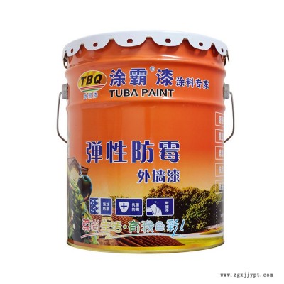 廣東晴雨外墻乳膠漆批發 選涂霸防水防霉乳膠漆