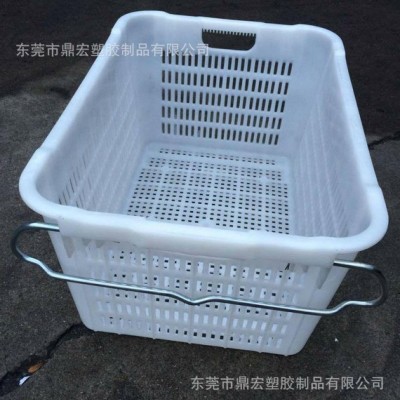 專業生產周轉蘿 免費燙金 帶耳蔬菜水果籮筐 **加厚新料塑膠