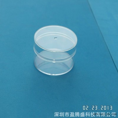 塑料盒圓形水晶盒、圓形塑膠盒、圓形塑料盒、PS圓形膠盒、小音箱塑膠盒