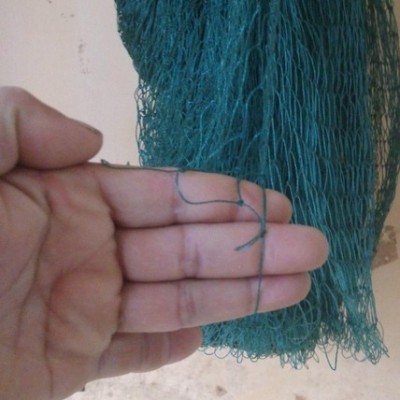 漁網 撒網 480目六安 綠膠絲編織4米長緊3指眼手工旋網