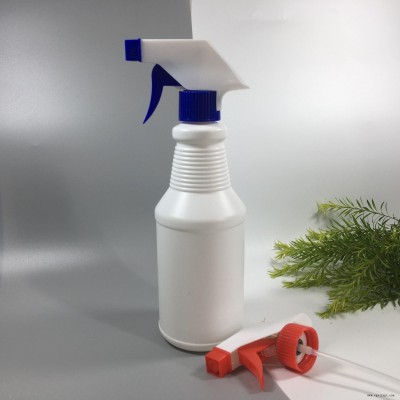 廣州晨諾500毫升噴霧瓶 塑料噴防霧劑手扣式噴瓶 廚衛清潔瓶子 消毒水噴霧瓶 全能水噴壺 玻璃水噴瓶