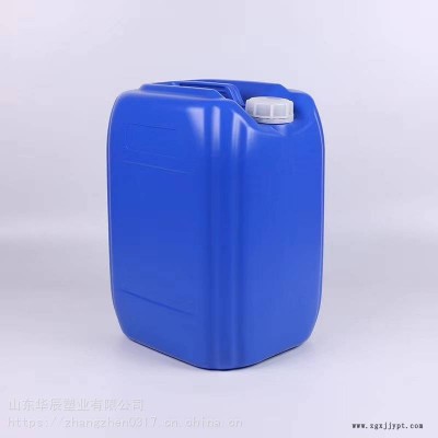 華辰塑業阻燃劑25L塑料桶_耐酸堿法蘭閉口塑料桶廠家