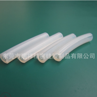 廠家直供開口硅膠套管側面開縫硅膠套管食品級軟管可透明硅膠套管