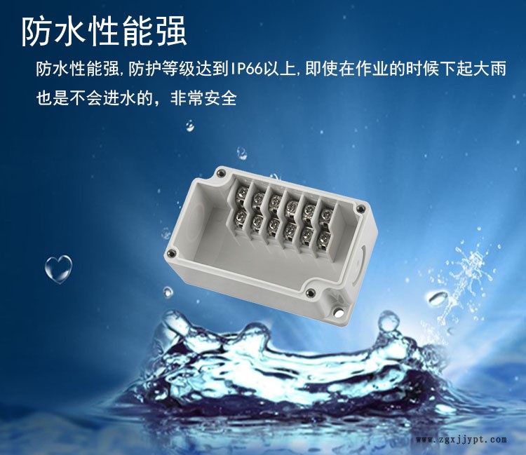 直銷塑料防水接線盒進出線盒100*223*75 ABS儀表密封防水盒批發(fā)示例圖4