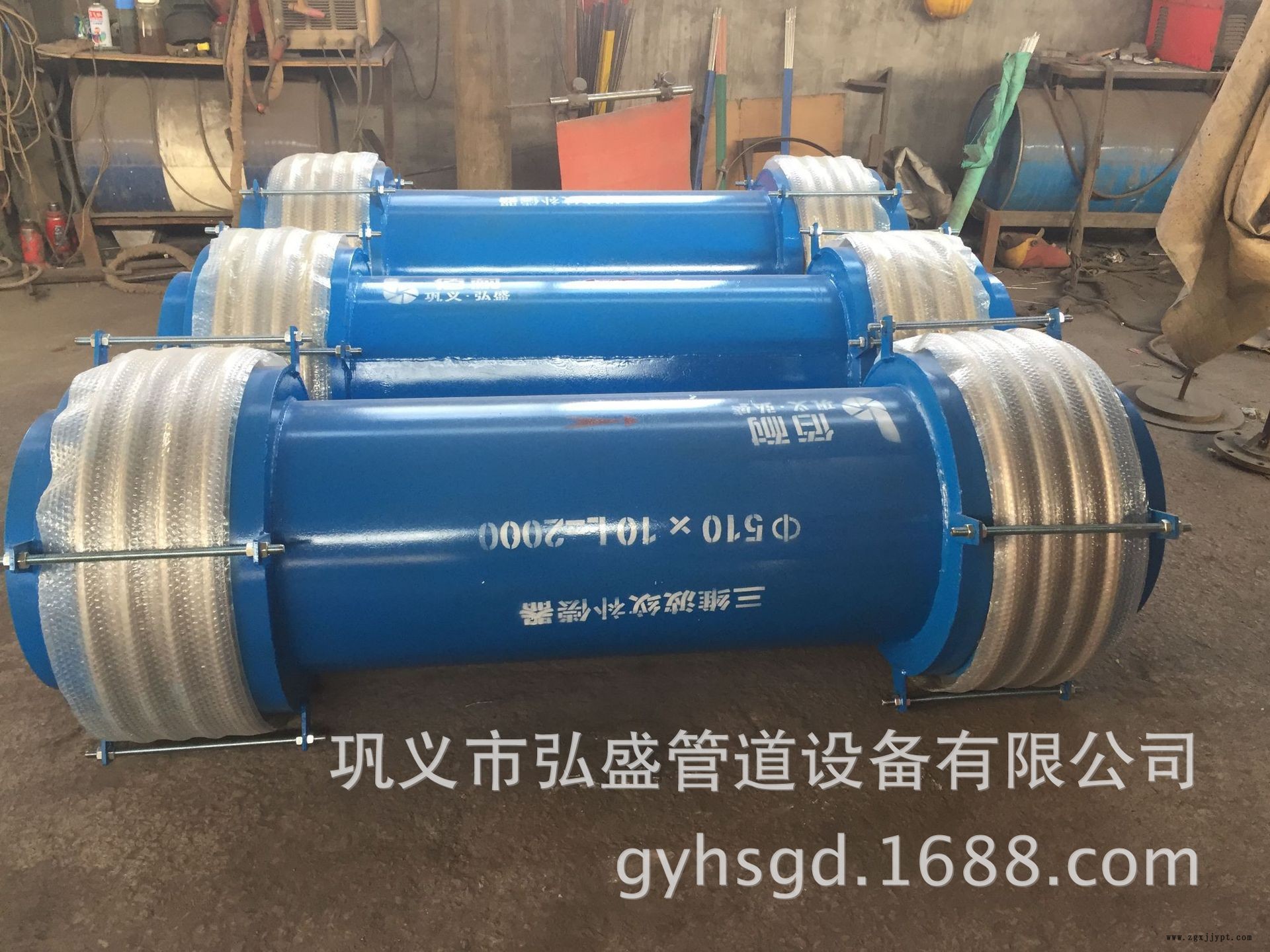 定做送粉鍋爐雙聯三向波紋補償器 煤粉管道金屬三維波紋膨脹節示例圖3