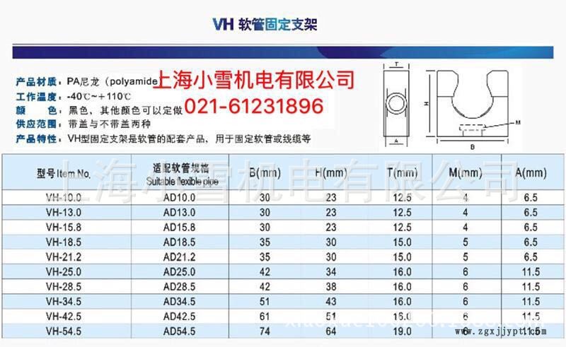 固定支架參數(shù)01