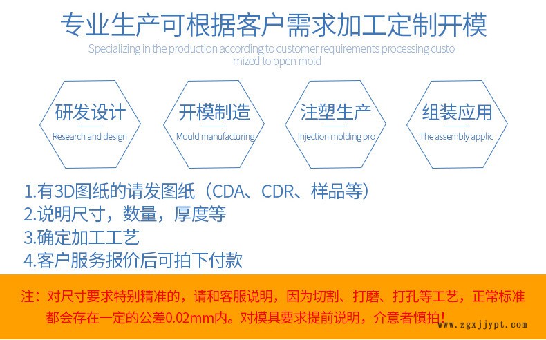 塑料產品開模 塑料制品模具 加工PE塑料模具 日用品塑料加工模具示例圖2