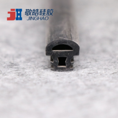 凸型衣柜彈性防撞條 衣柜下軌道防塵防水隔音硅膠密封條 可定制產