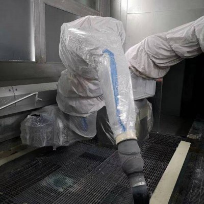 定制工業機器人機械手防護服防水防塵耐高溫靜電服機械防護服